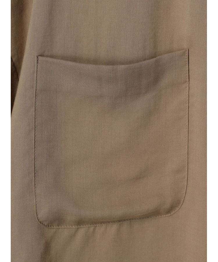 GARAGE OF GOOD CLOTHING「【日本製】ボイルローンハーフスリーブブラウス」|シャツ・ブラウス|