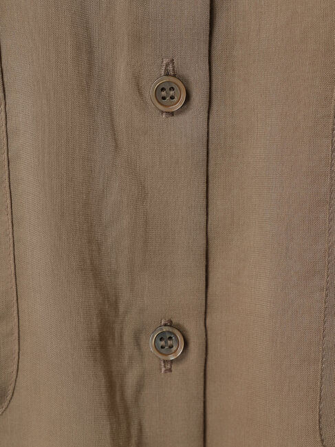 GARAGE OF GOOD CLOTHING「【日本製】ボイルローンハーフスリーブブラウス」|シャツ・ブラウス|