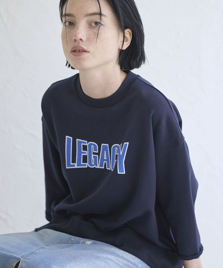 GARAGE OF GOOD CLOTHING「裏毛ロゴスウェットプルオーバー」|スウェット・ジャージ|Navy