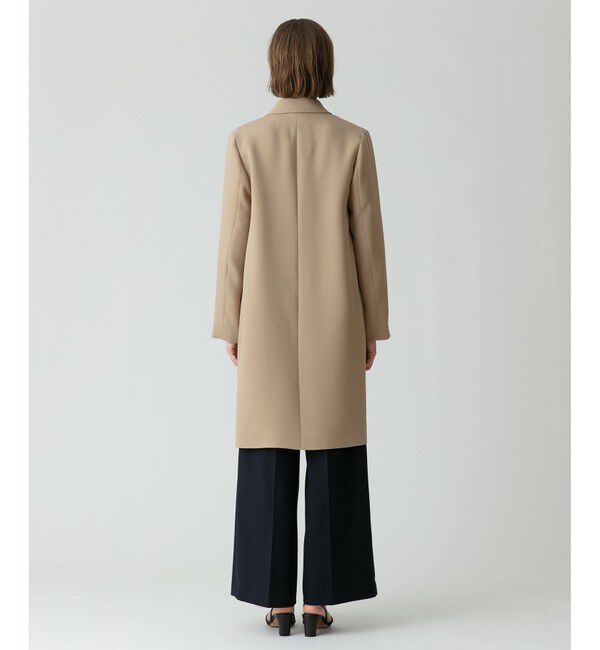 allureville「ダブルクロスチェスターコート」|ダッフルコート|