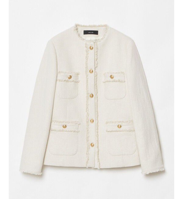 allureville「リバーダブルクロスノーカーラージャケット」|その他|