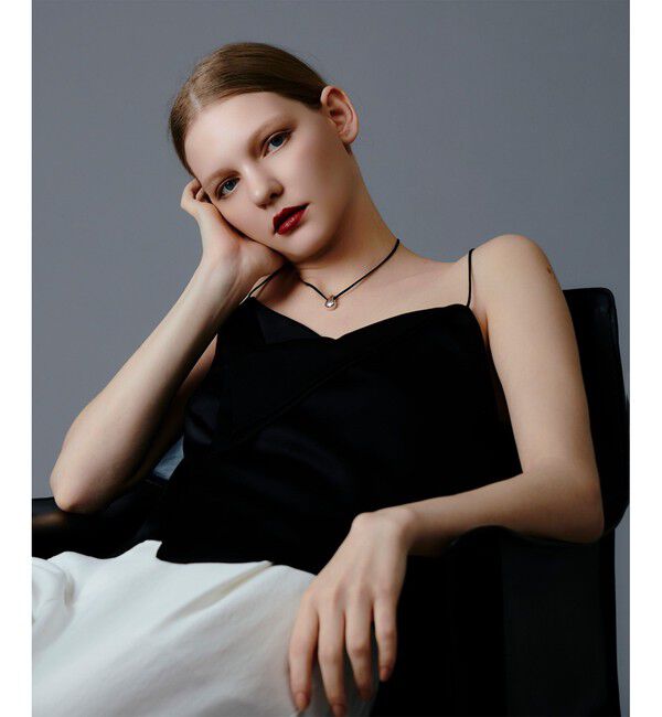 allureville「サテンアシメキャミブラウス」|シャツ・ブラウス|