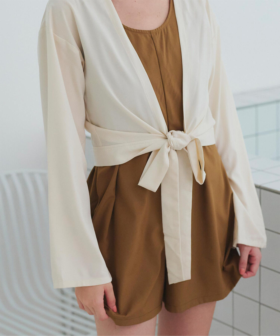 SEA DRESS「ウエストマークラッシュガード」|ビキニトップス|