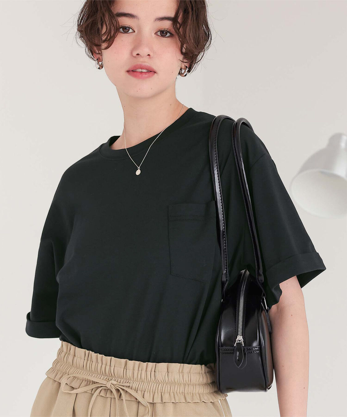 titivate「汗染み防止ポケットTシャツ」|Tシャツ・カットソー|