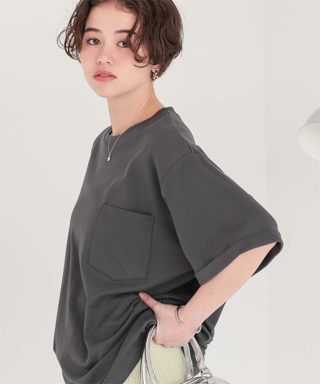 titivate「汗染み防止ポケットTシャツ」|Tシャツ・カットソー|