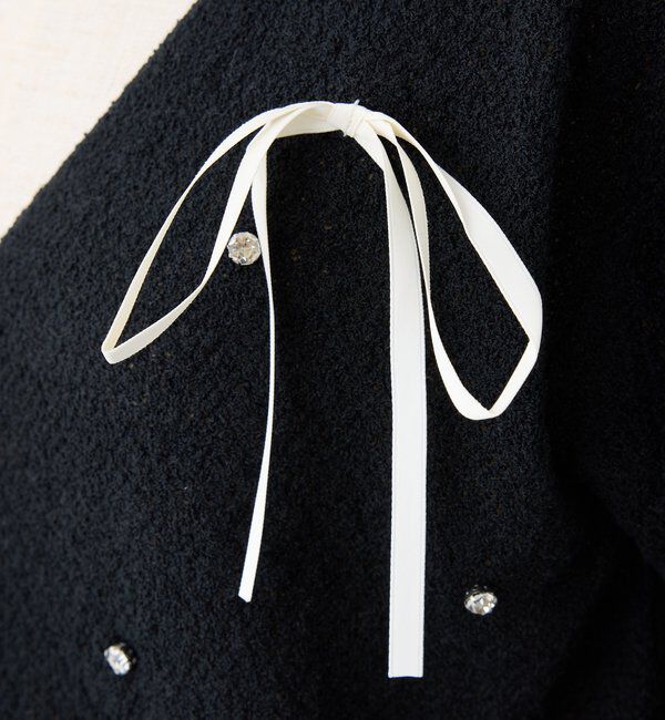  「リボンいっぱいカーディガン」|ニット・セーター|