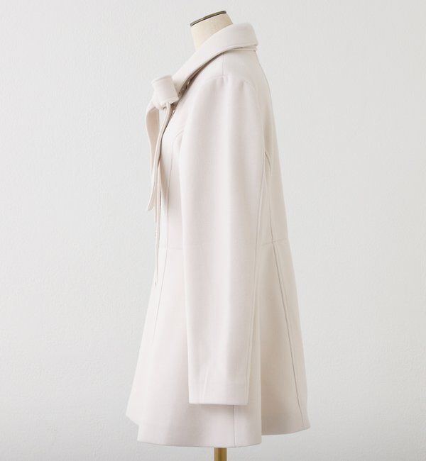  「【SＭサイズあり】リボン取り外し可能ミドルコート」|その他|