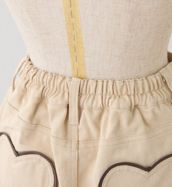  「【Heart collection】ハートポケットミニスカート」|スカート|