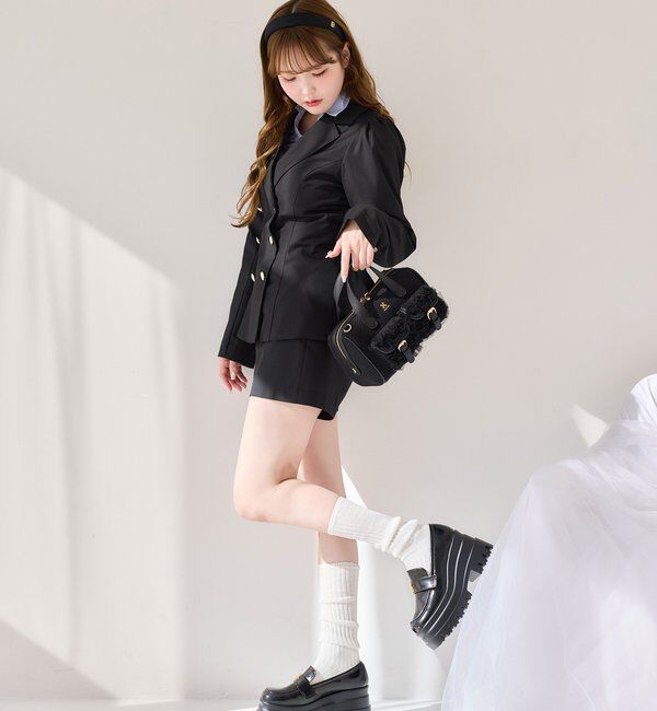  「【２WAY仕様】マイナス3キロ見え厚底ローファー」|その他|