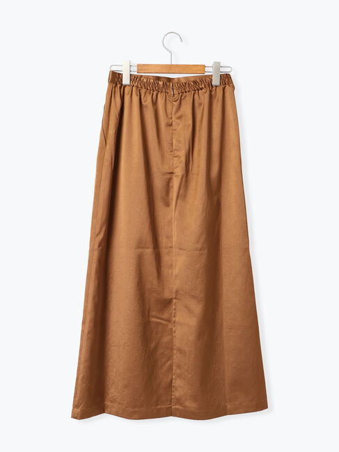 Lugnoncure「サテンエンボススカート」|スカート|