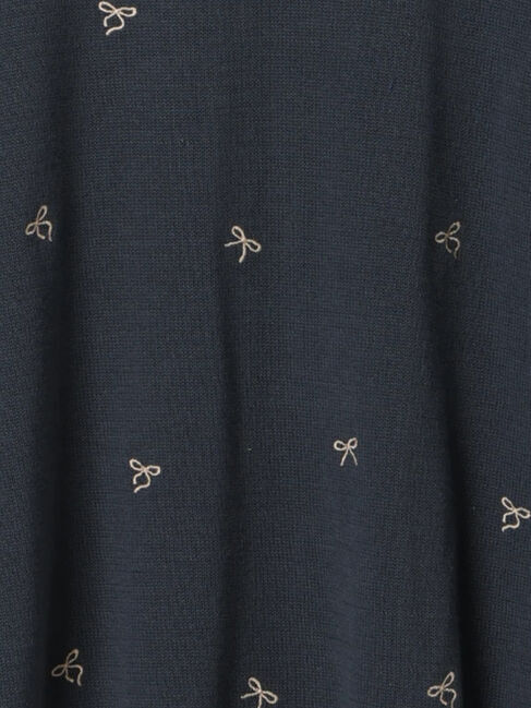 Samansa Mos2「リボン刺繍カーディガン」|カーディガン|