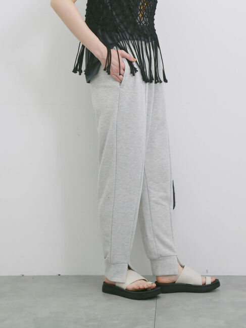 Samansa Mos2 blue「◎裏毛センタースリットパンツ」|その他|