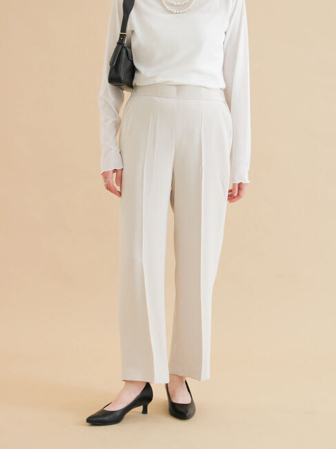 sm2rhythm「セミワイドパンツ」|その他|ライトベージュ