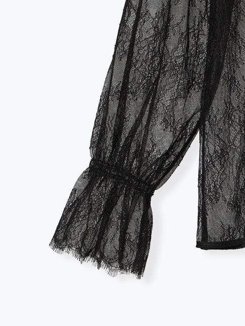 sm2rhythm「レースボウタイブラウス」|シャツ・ブラウス|