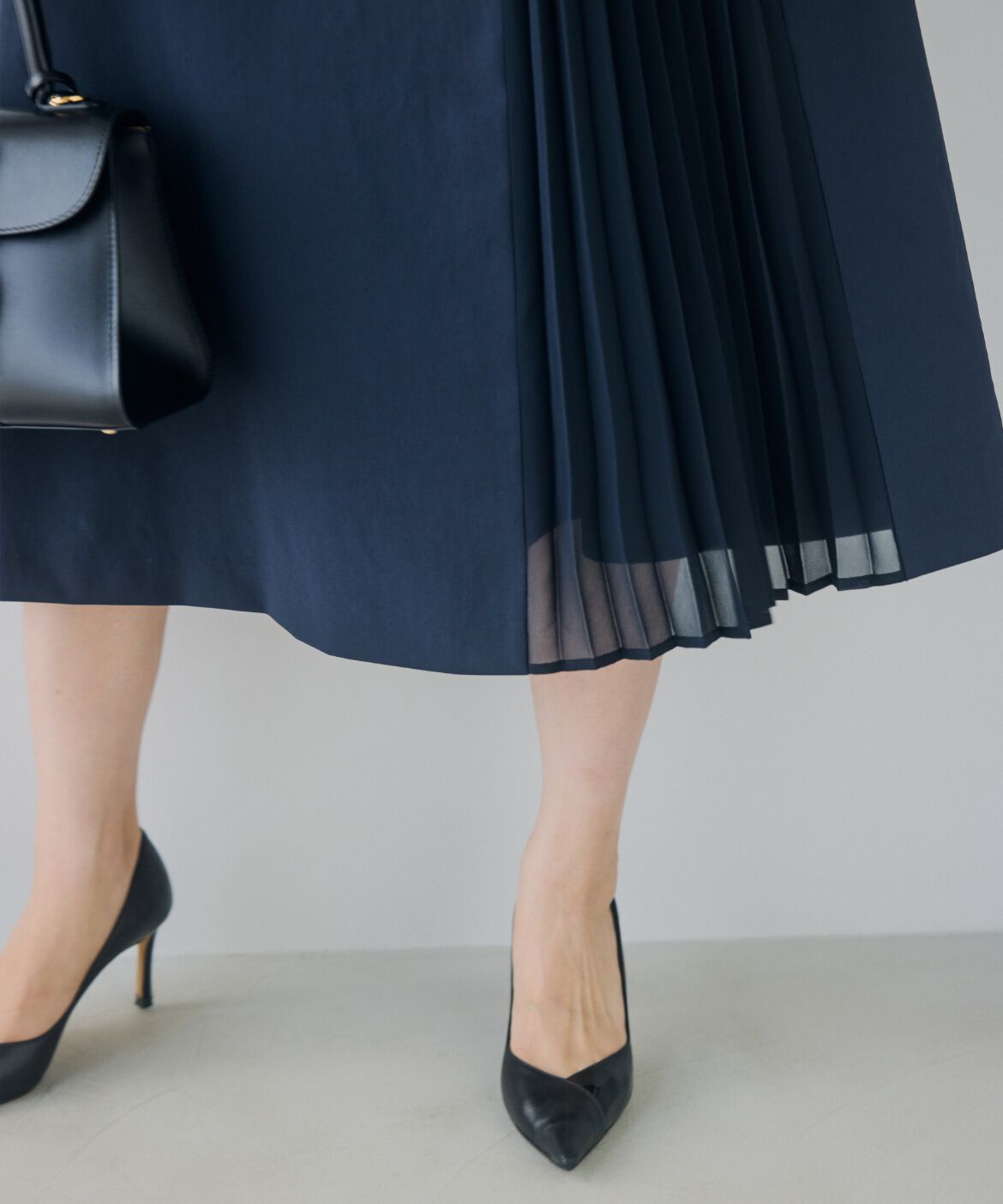 Maglie le cassetto「《ﾌﾟﾗｽｻｲｽﾞ》ﾊﾚ映えﾌﾟﾘｰﾂﾜﾝﾋﾟｰｽ《M Maglie le cassetto&times;」|ワンピース|