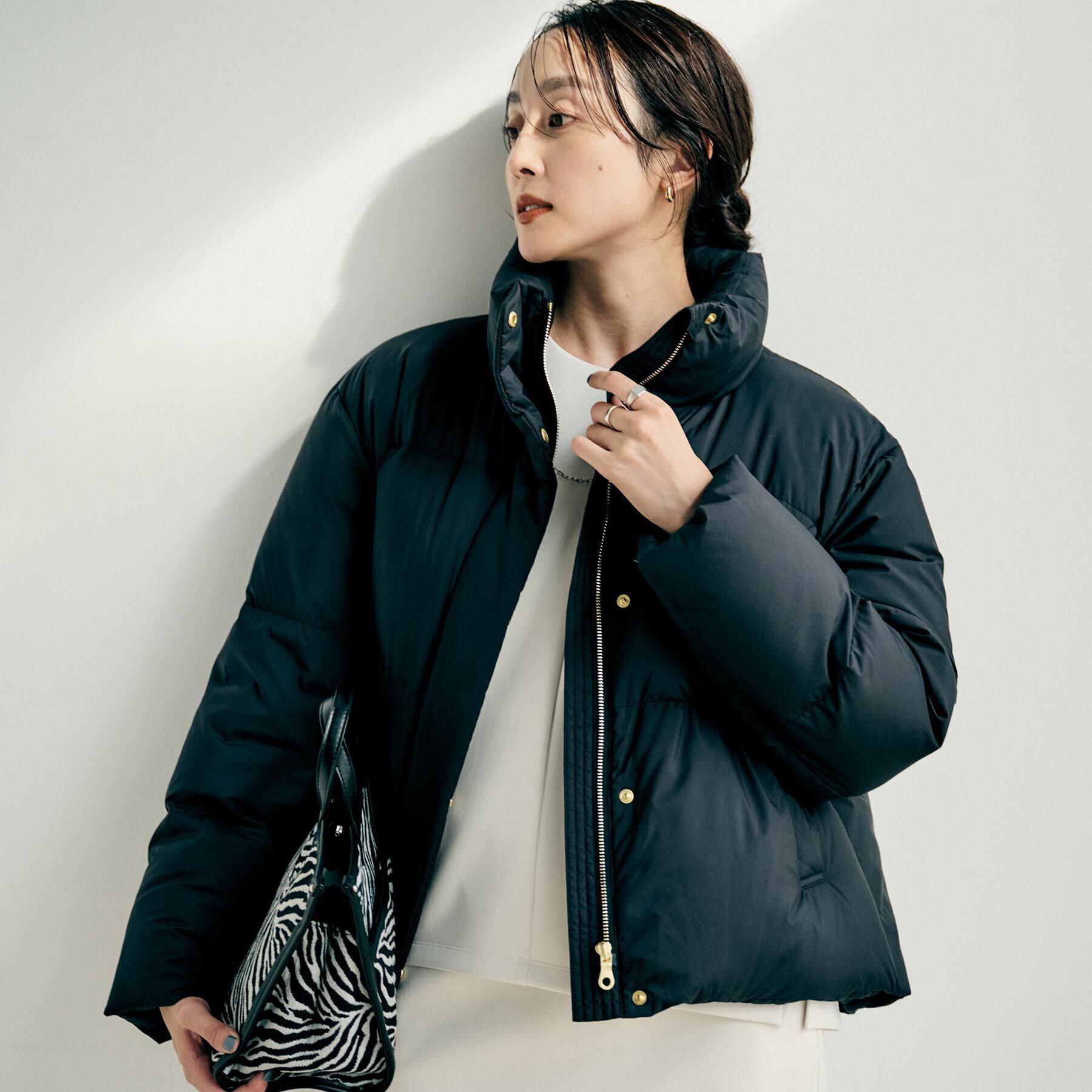 UNTITLED「【トレンド/撥水機能/防寒】ショートダウンコート」|ダウン|