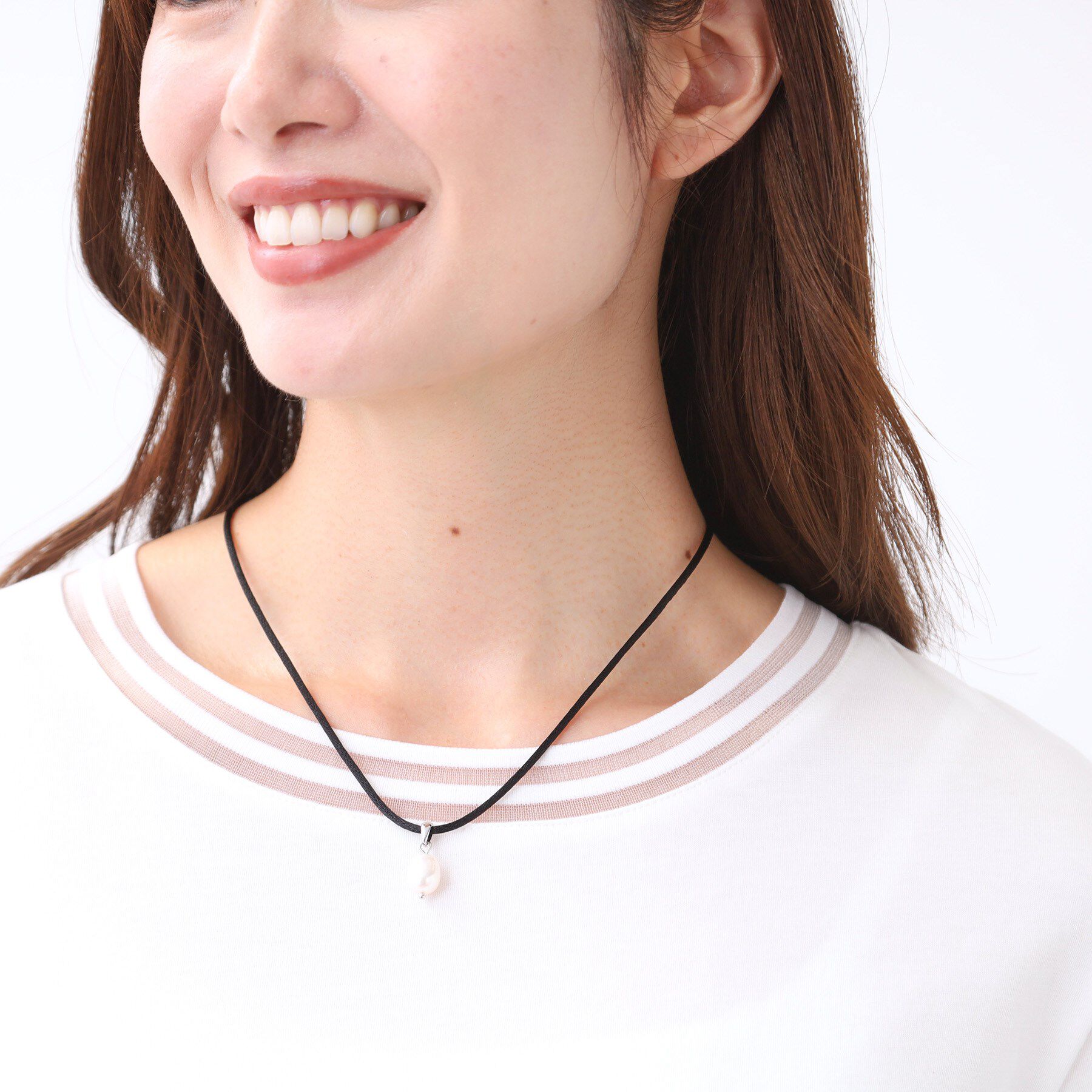 Reflect「【2WAY】2連サテンコードネックレス」|ネックレス|