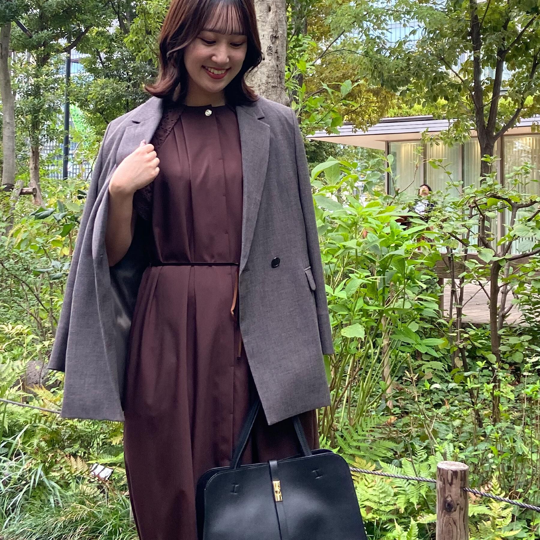 Reflect「【単品使いOK◎／ライトアウター／セットアップ可】リラクシーメランジジャケット」|テーラードジャケット|