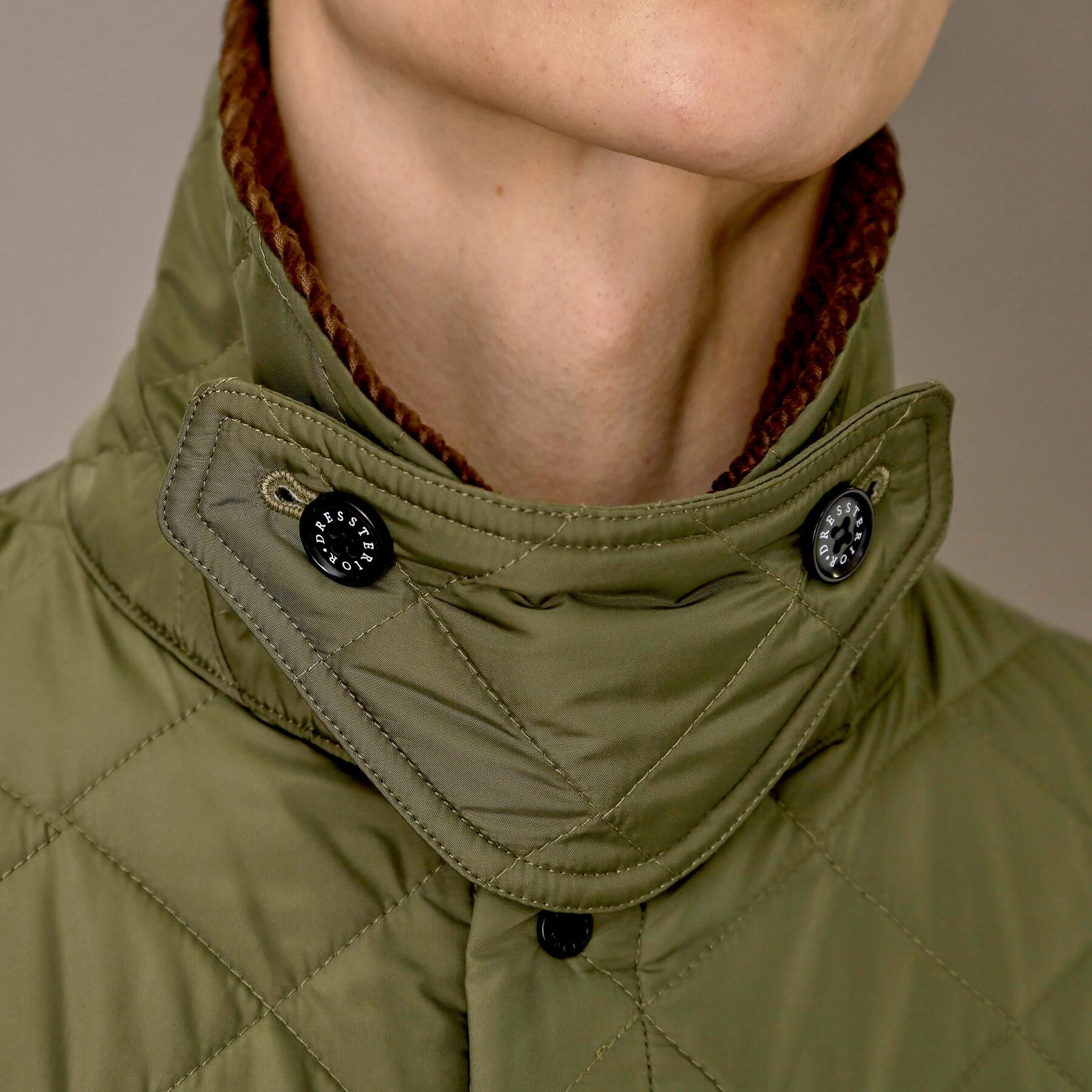 DRESSTERIOR「キルティング ハンティングジャケット」|ブルゾン・スタジャン|