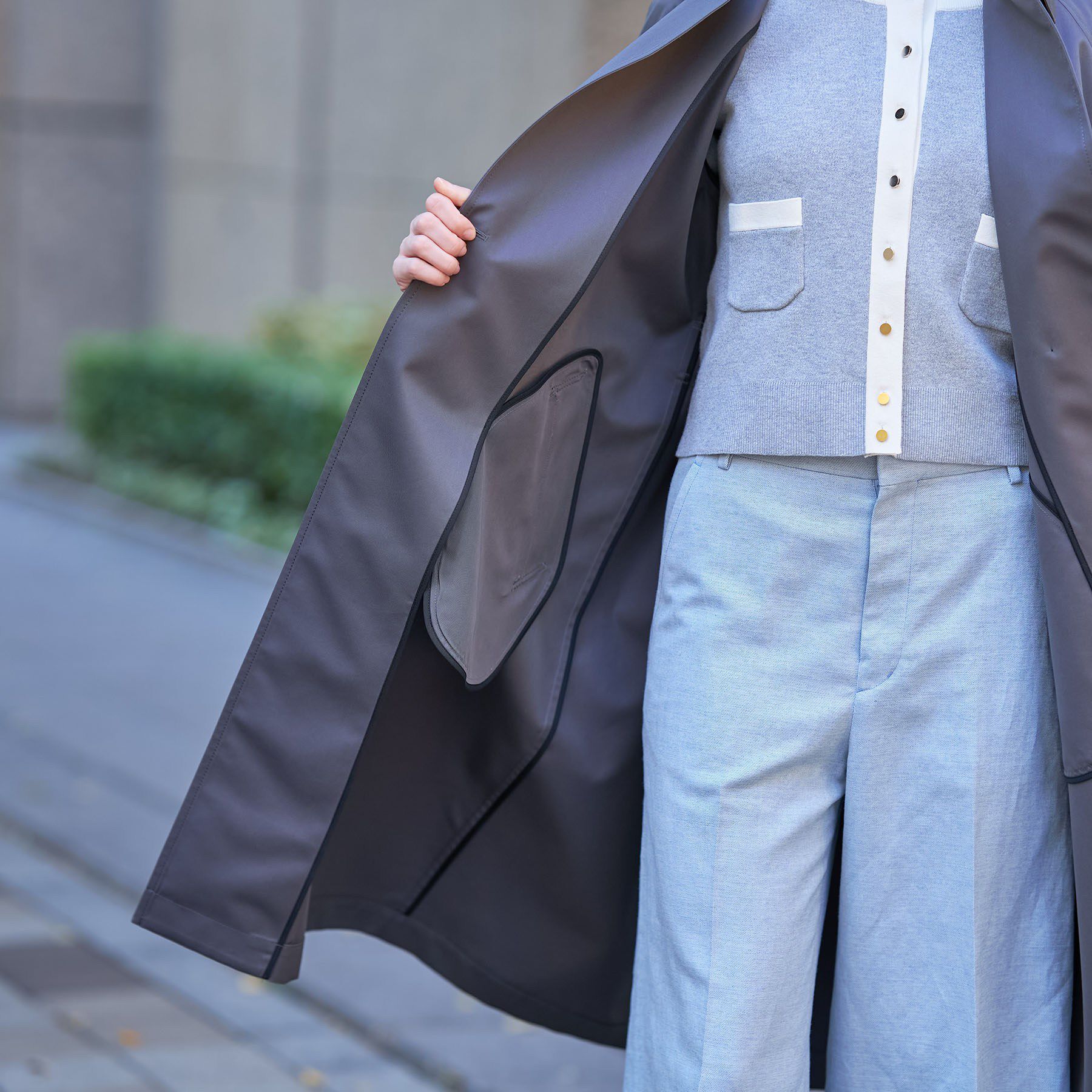 DRESSTERIOR「ライトトレンチコート」|トレンチコート|