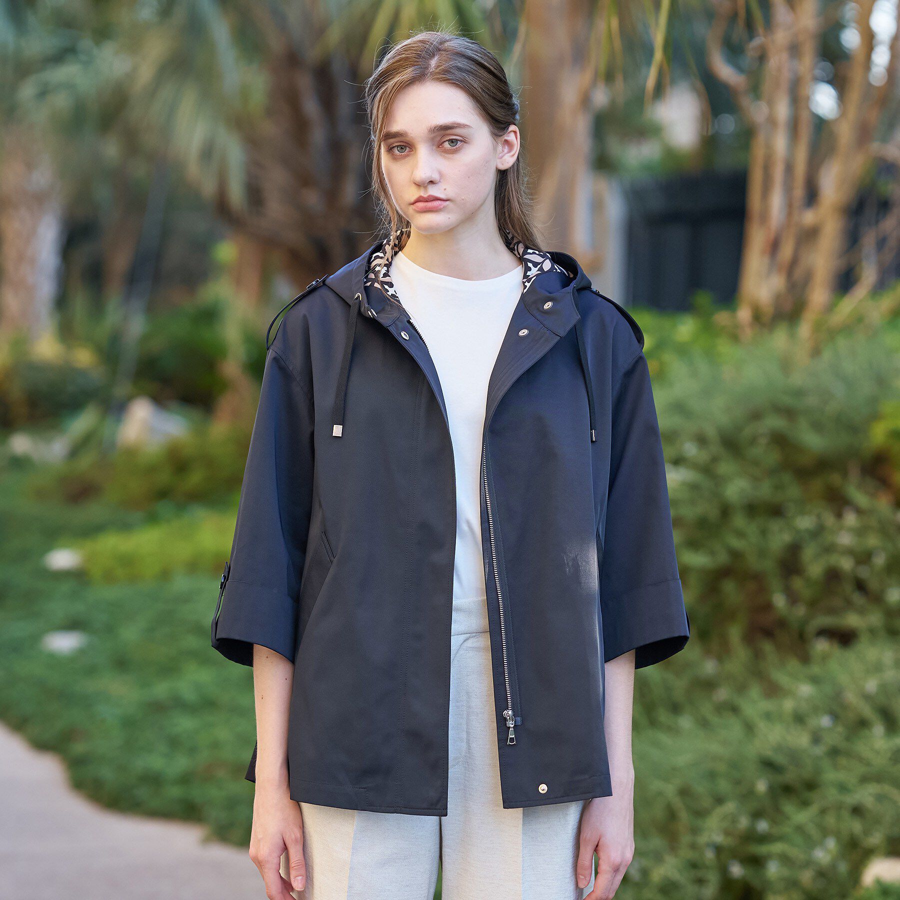 DRESSTERIOR「【撥水素材】Aラインモッズコート」|ブルゾン・スタジャン|