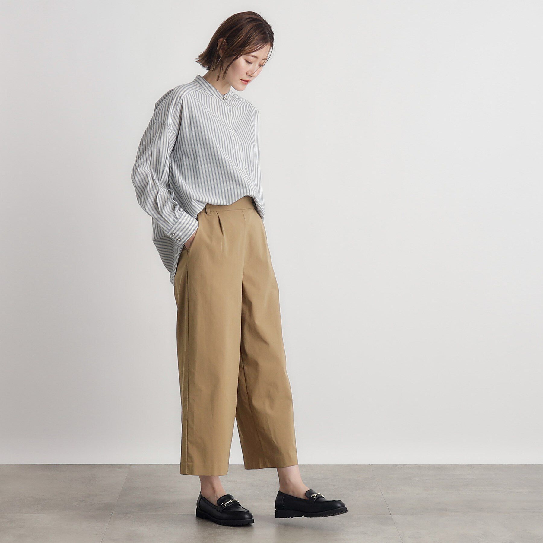 grove「【接触冷感】ハイパーストレッチワイドパンツ」|その他|