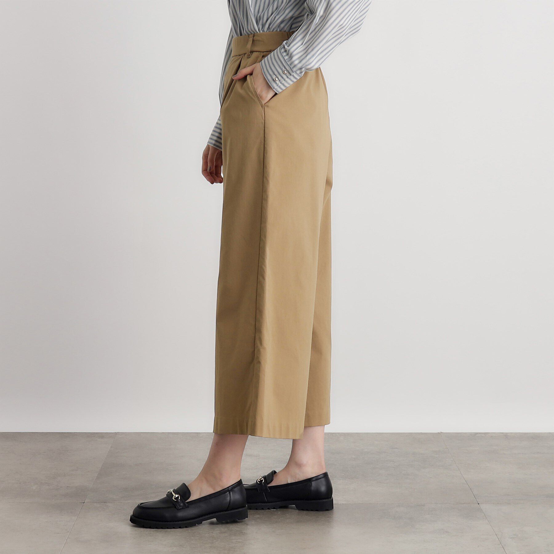 grove「【接触冷感】ハイパーストレッチワイドパンツ」|その他|