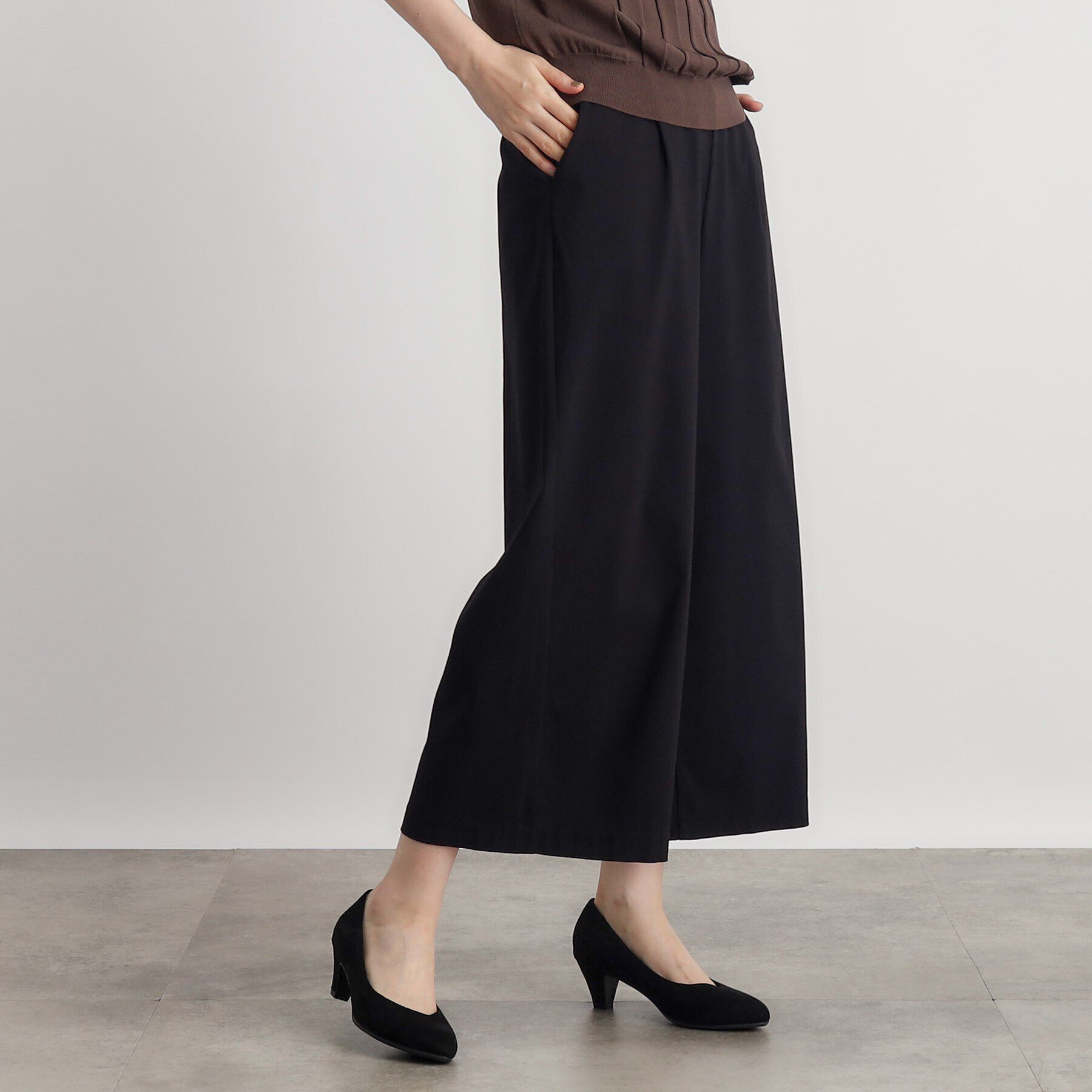 grove「【接触冷感】ハイパーストレッチワイドパンツ」|その他|