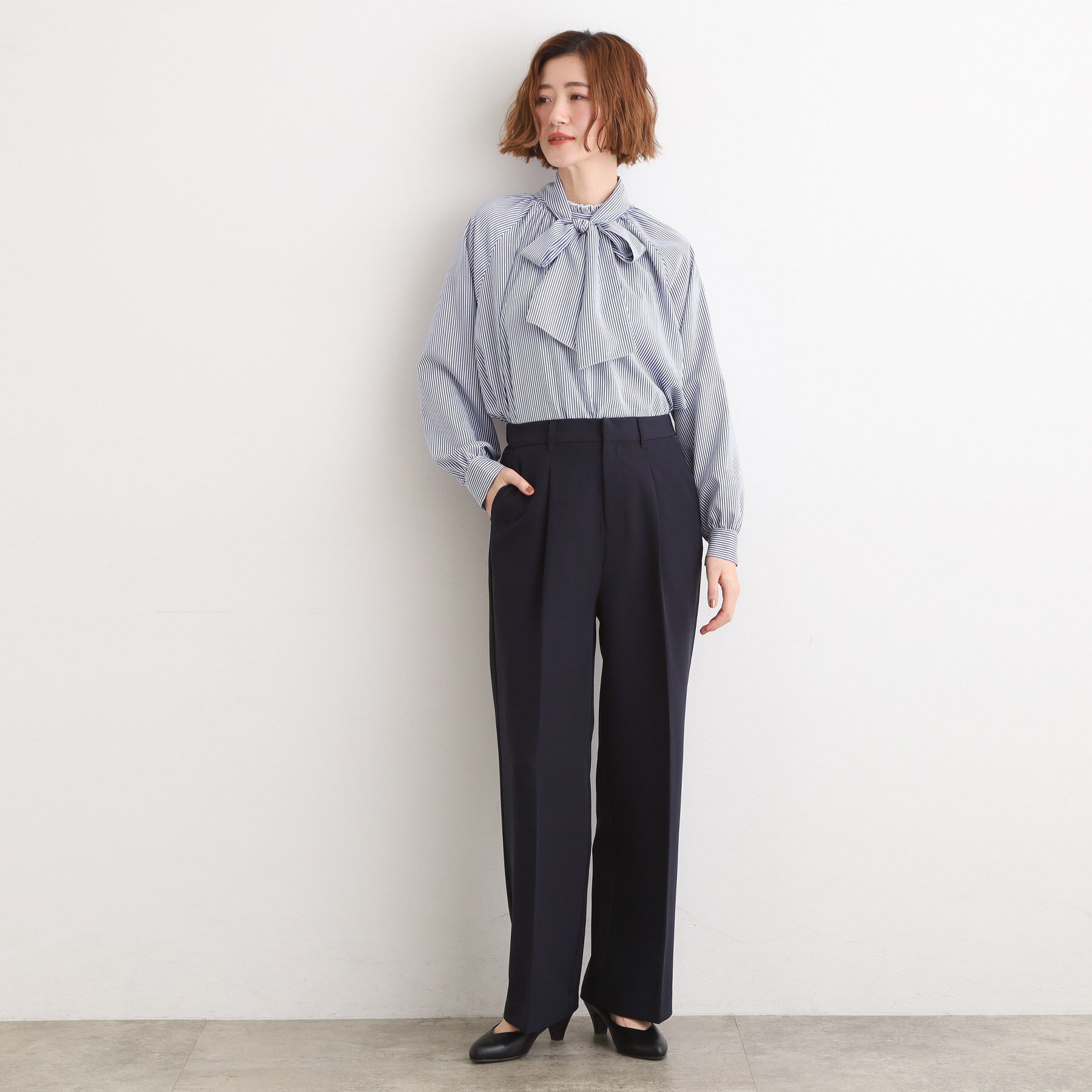 grove「【マルチWAY】アソートボウタイブラウス【手洗いOK】」|シャツ・ブラウス|