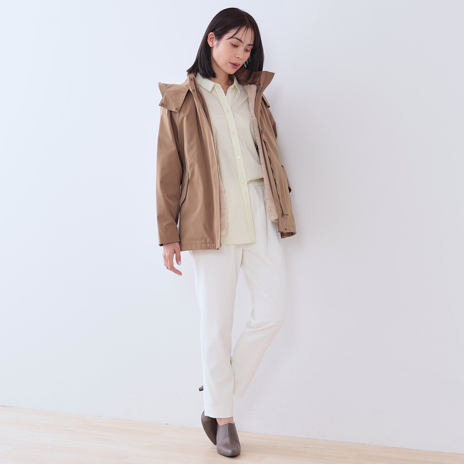 INDIVI「【ファーライナー付き/マルチWAY】マウンテンパーカ」|その他|