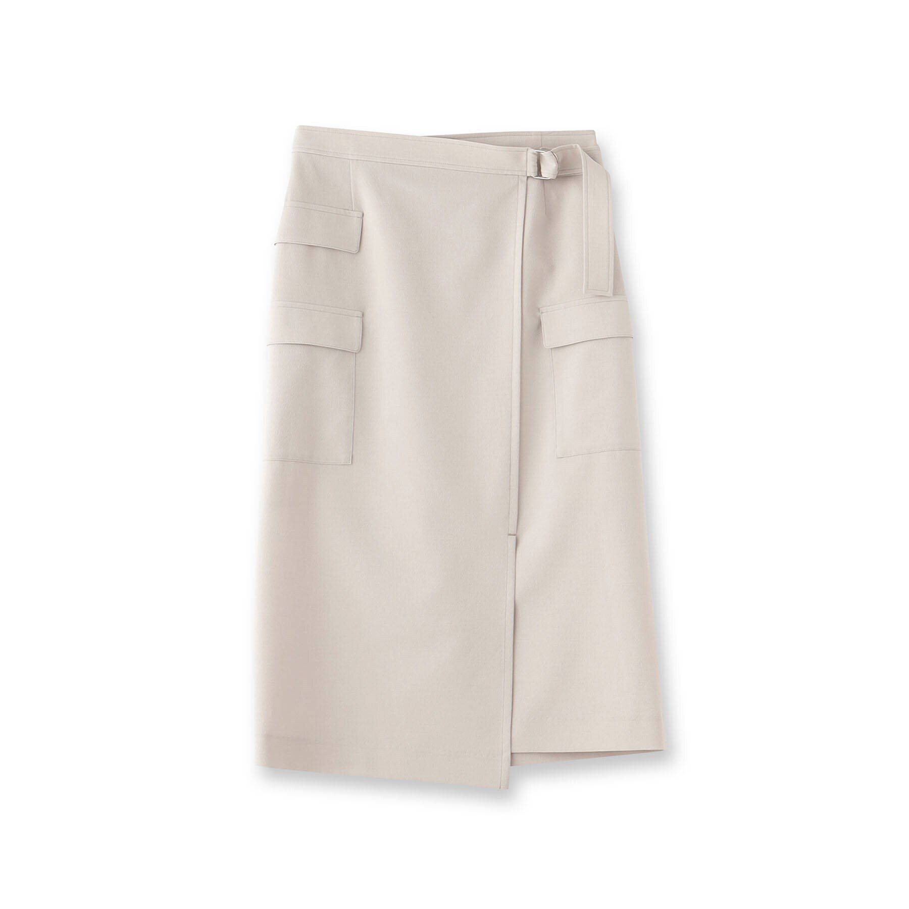 INDIVI「【洗える／アシメ／SETUP可能】カーゴデザインスカート」|スカート|