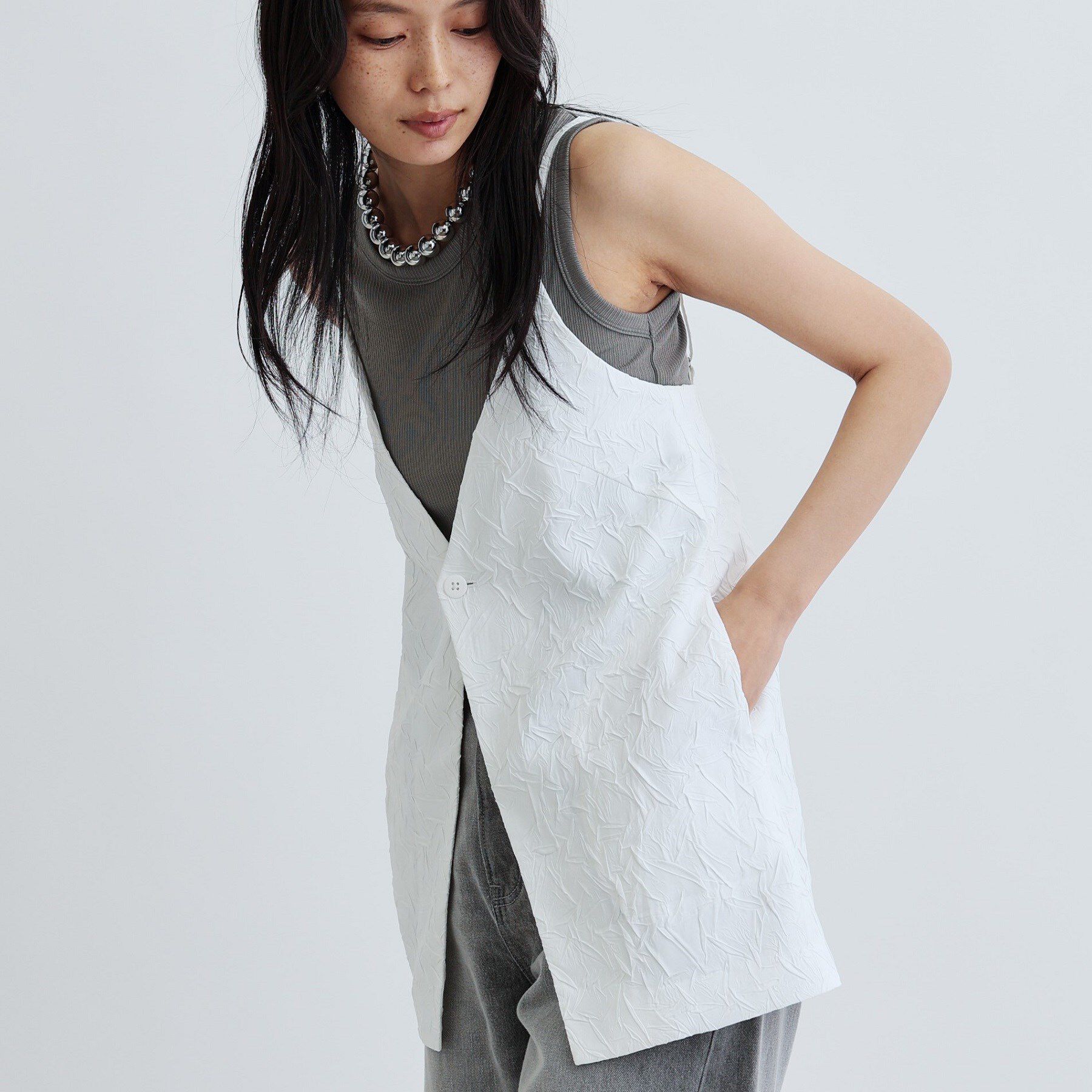 GALLEST「キャミソールジレ」|ベスト・ジレ|