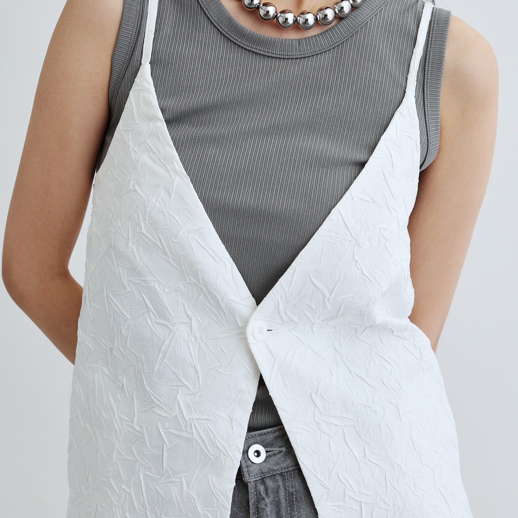 GALLEST「キャミソールジレ」|ベスト・ジレ|