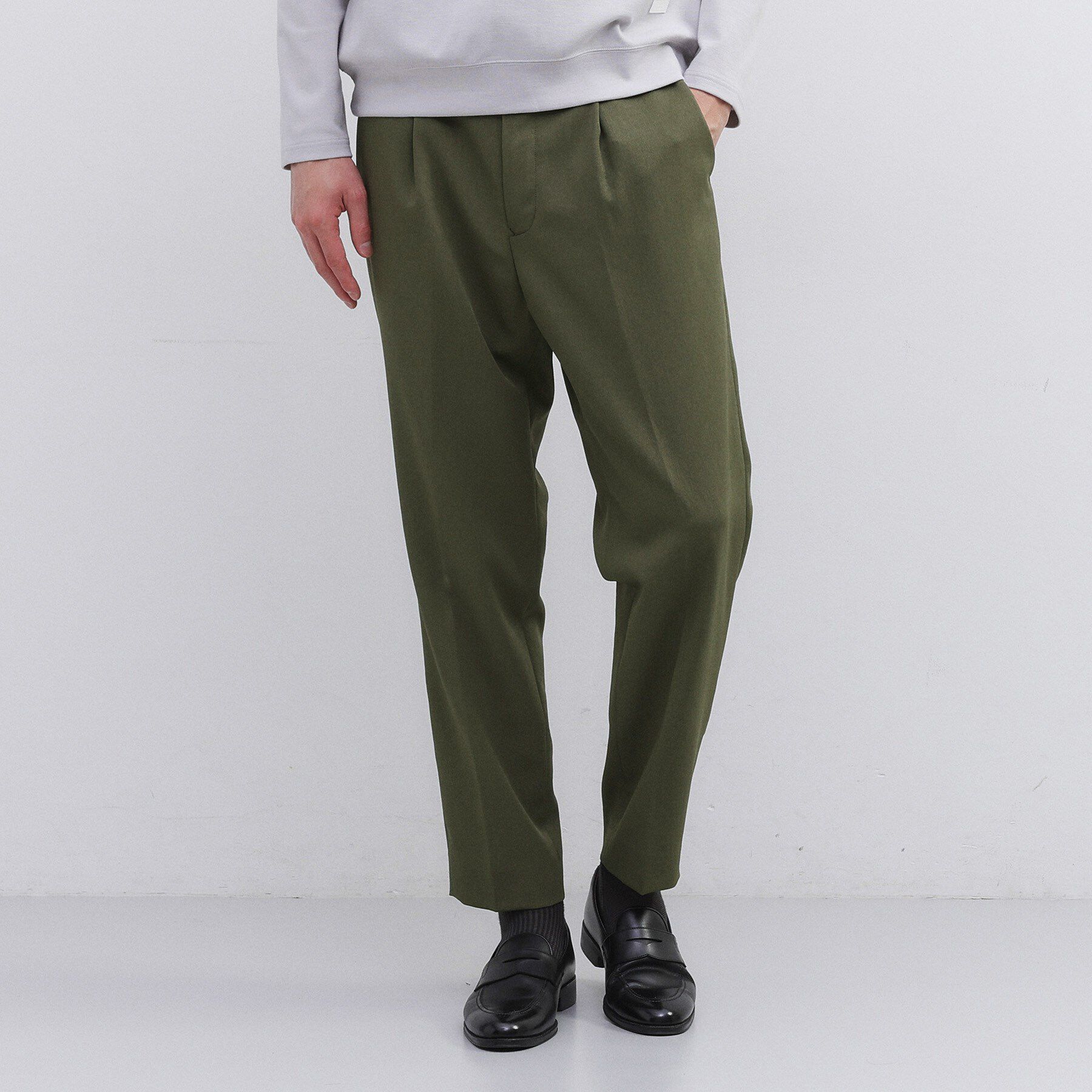 TAKEO KIKUCHI「【多機能】リネンライクカルゼ イージーパンツ」|その他|