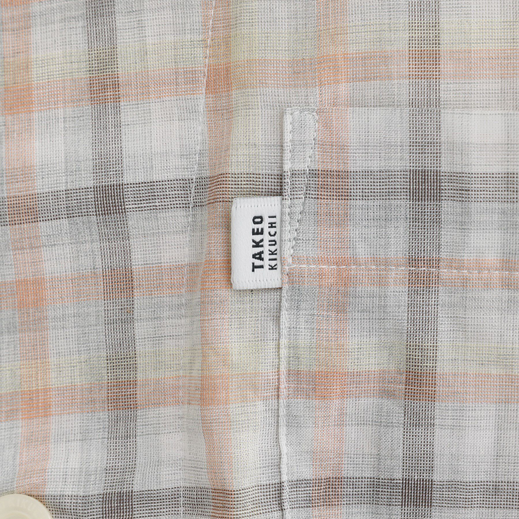 TAKEO KIKUCHI「ギンガムチェックテーラードパジャマ」|ルームウェア|