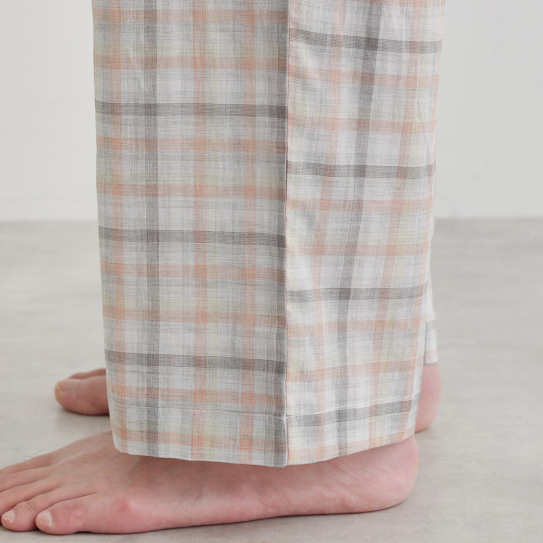 TAKEO KIKUCHI「ギンガムチェックテーラードパジャマ」|ルームウェア|