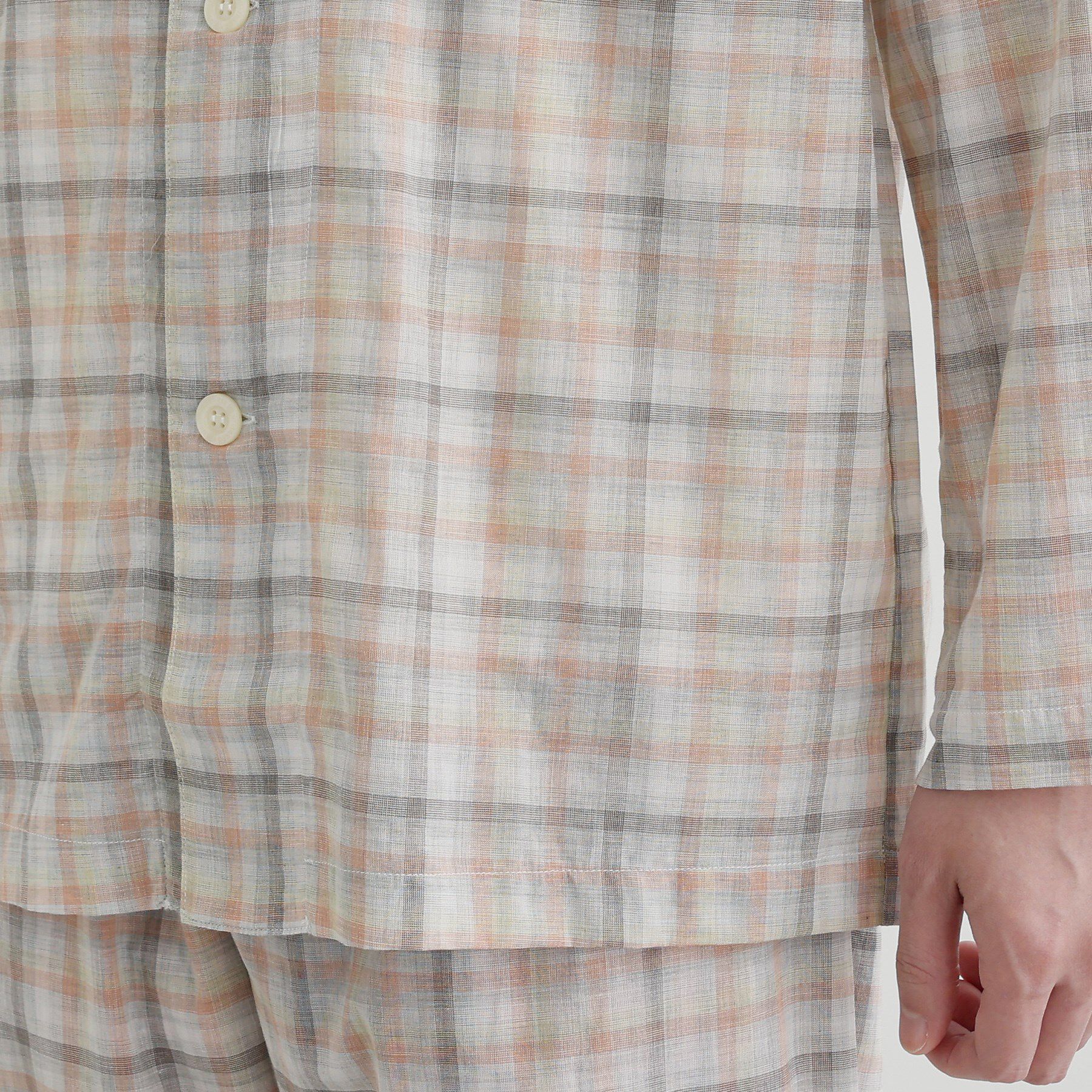 TAKEO KIKUCHI「ギンガムチェックテーラードパジャマ」|ルームウェア|