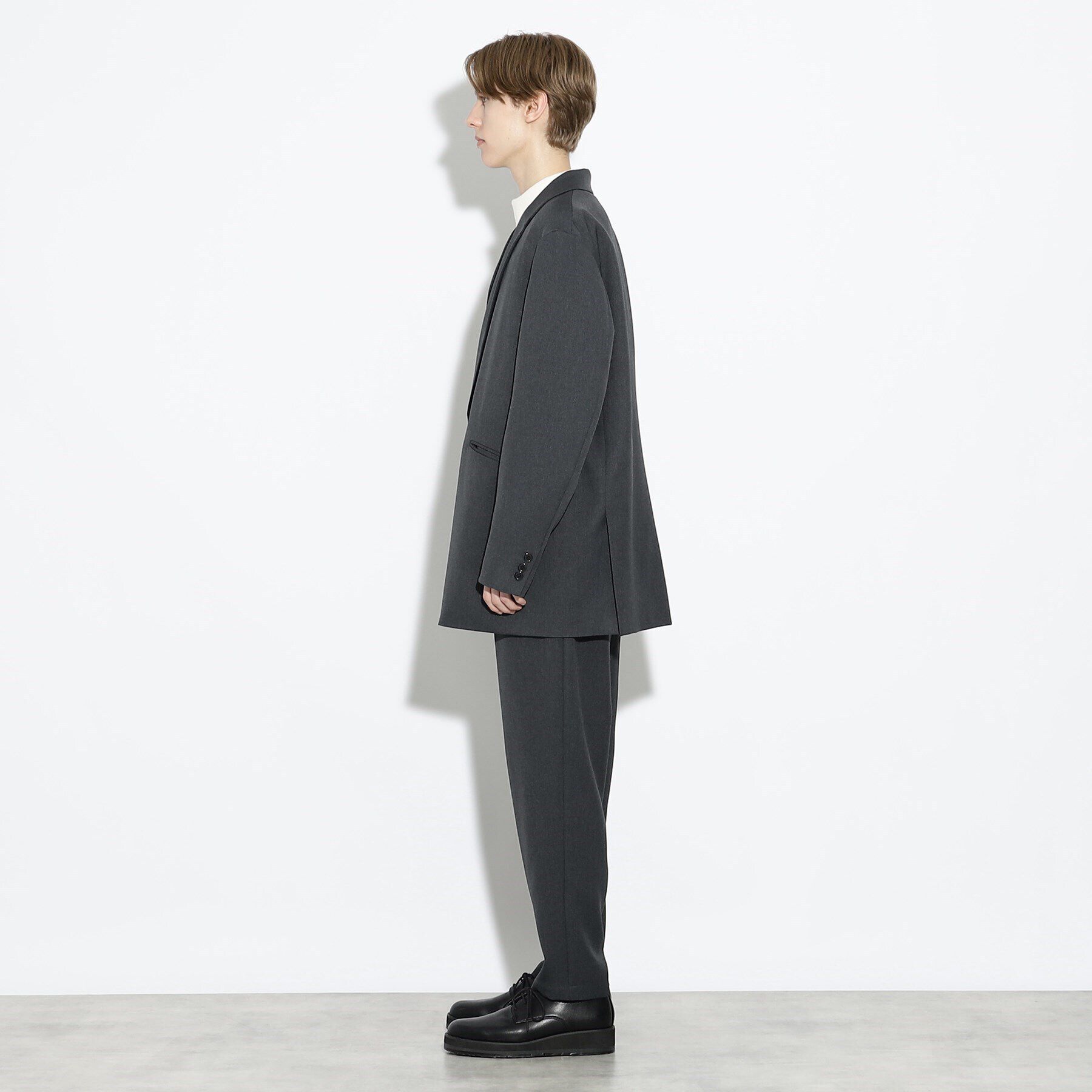 tk.TAKEO KIKUCHI「【WEB限定】2点セット　オーバーラフセミダブルセットアップ（ダブル＆シングルジャケット）」|スーツ|