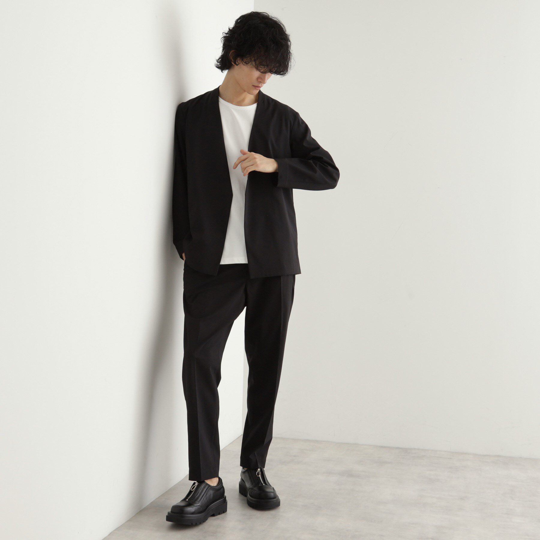 tk.TAKEO KIKUCHI「【吸水速乾】COOLMAXサマーテーパードパンツ/セットアップ対応」|その他|