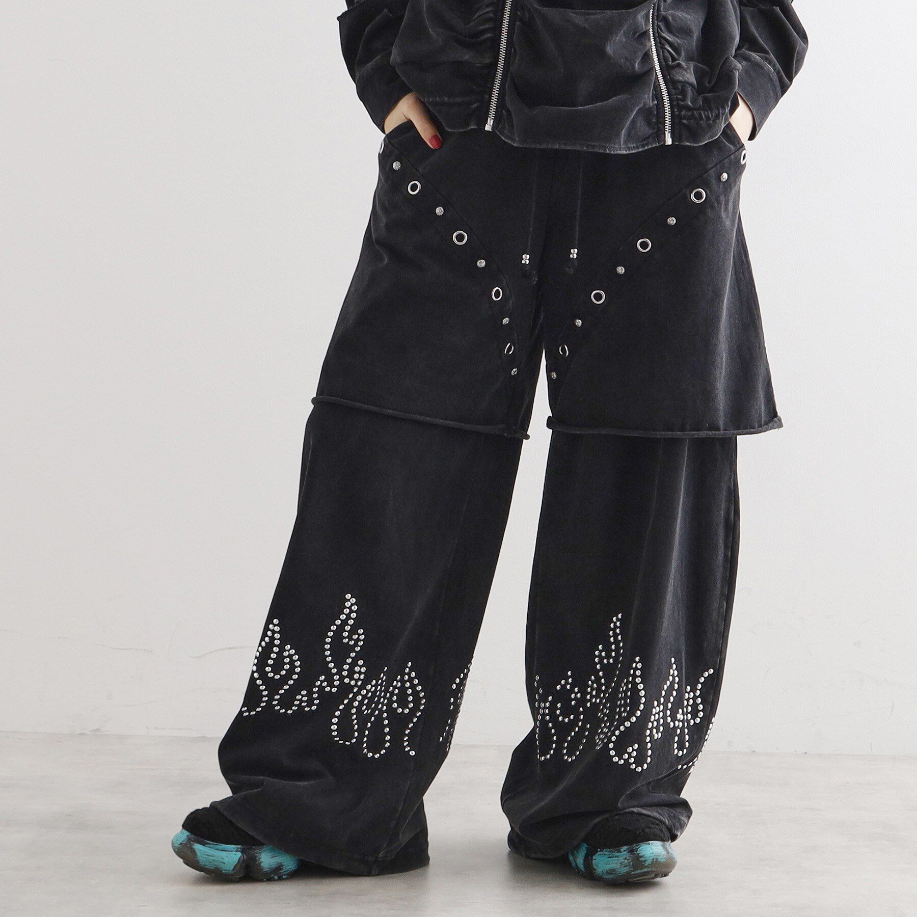 tk.TAKEO KIKUCHI「K&rsquo;PJT by AOI 『Lightweight Pants』」|その他|ブラック(019)
