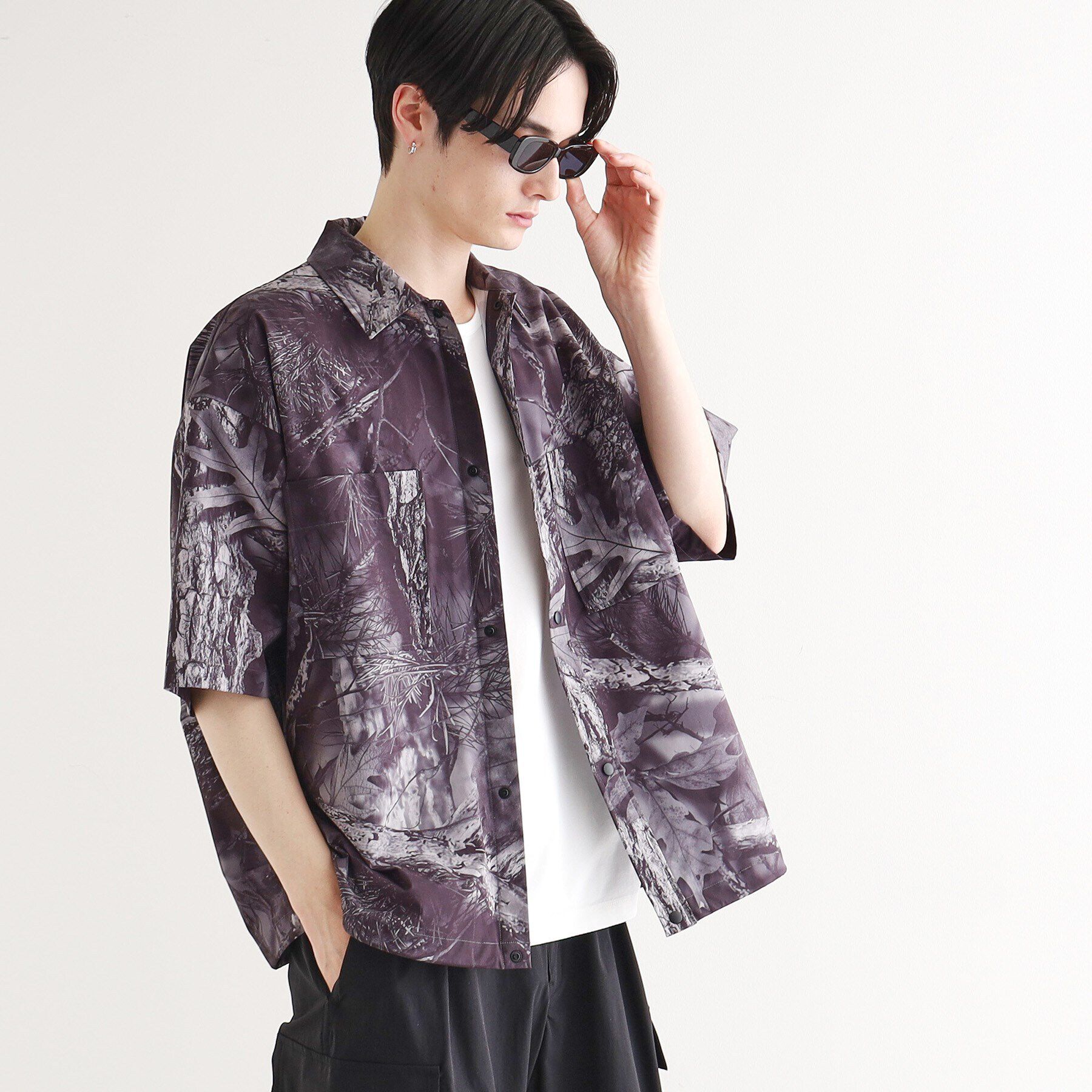 tk.TAKEO KIKUCHI「リアルツリーカモフラシャツ」|シャツ・ブラウス|