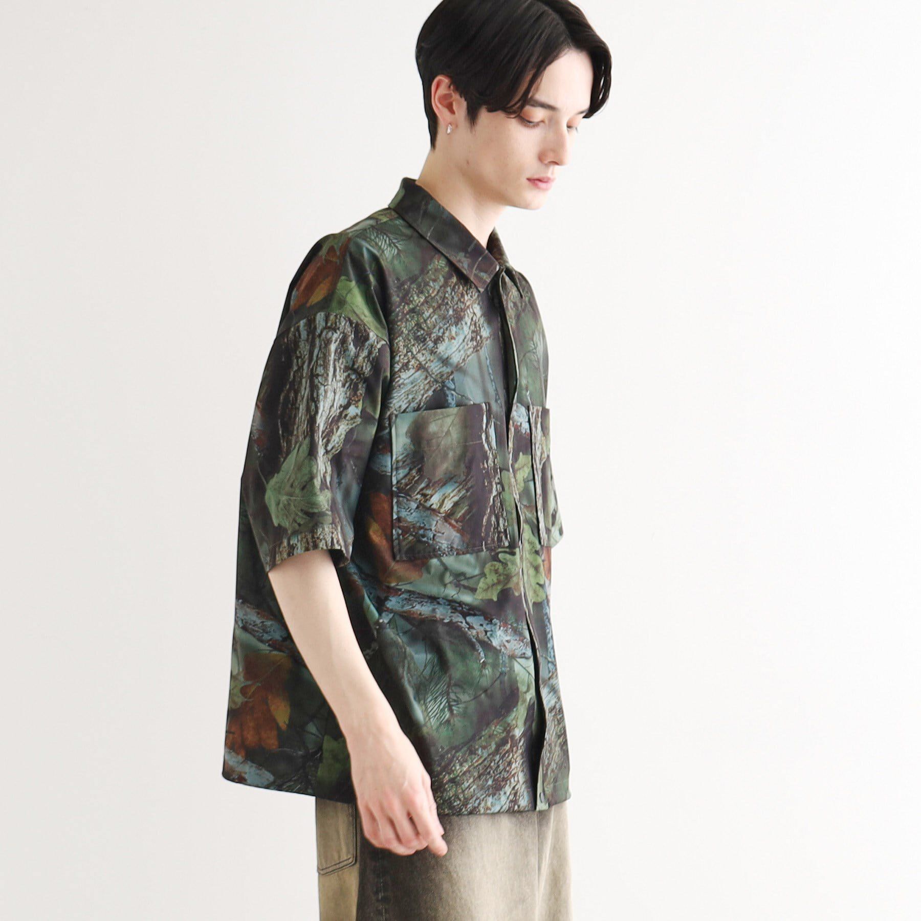 tk.TAKEO KIKUCHI「リアルツリーカモフラシャツ」|シャツ・ブラウス|