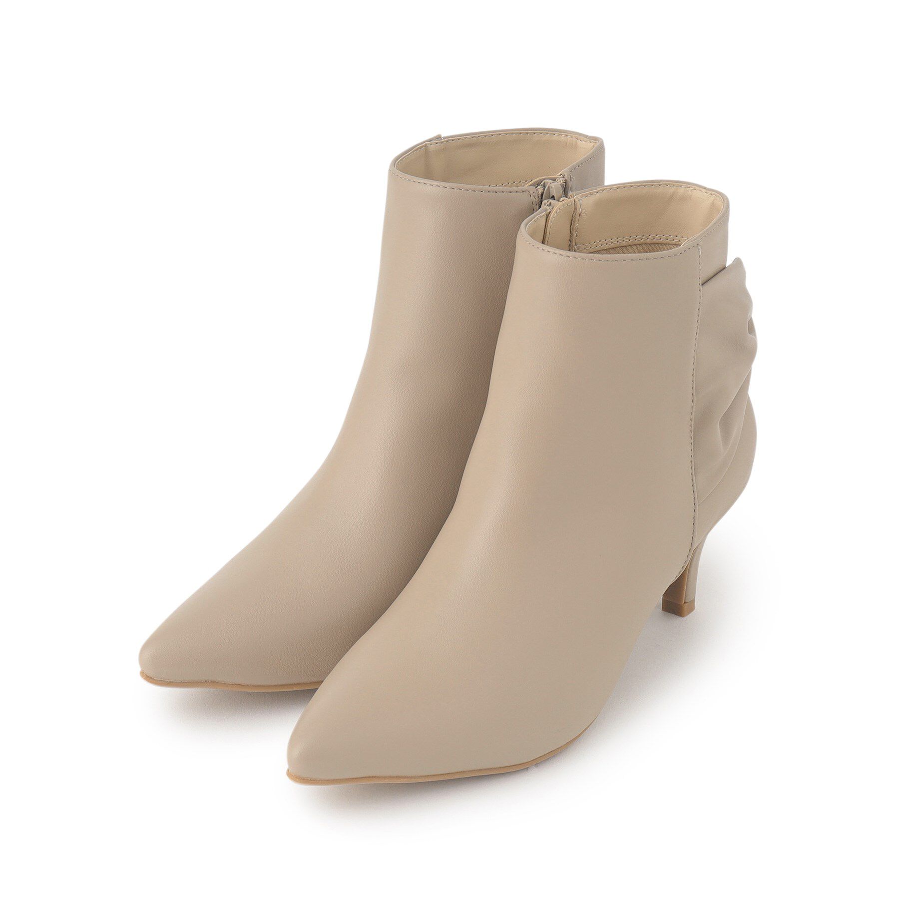 index「バックリボンショートブーツ」|ショートブーツ|ライトベージュ(05