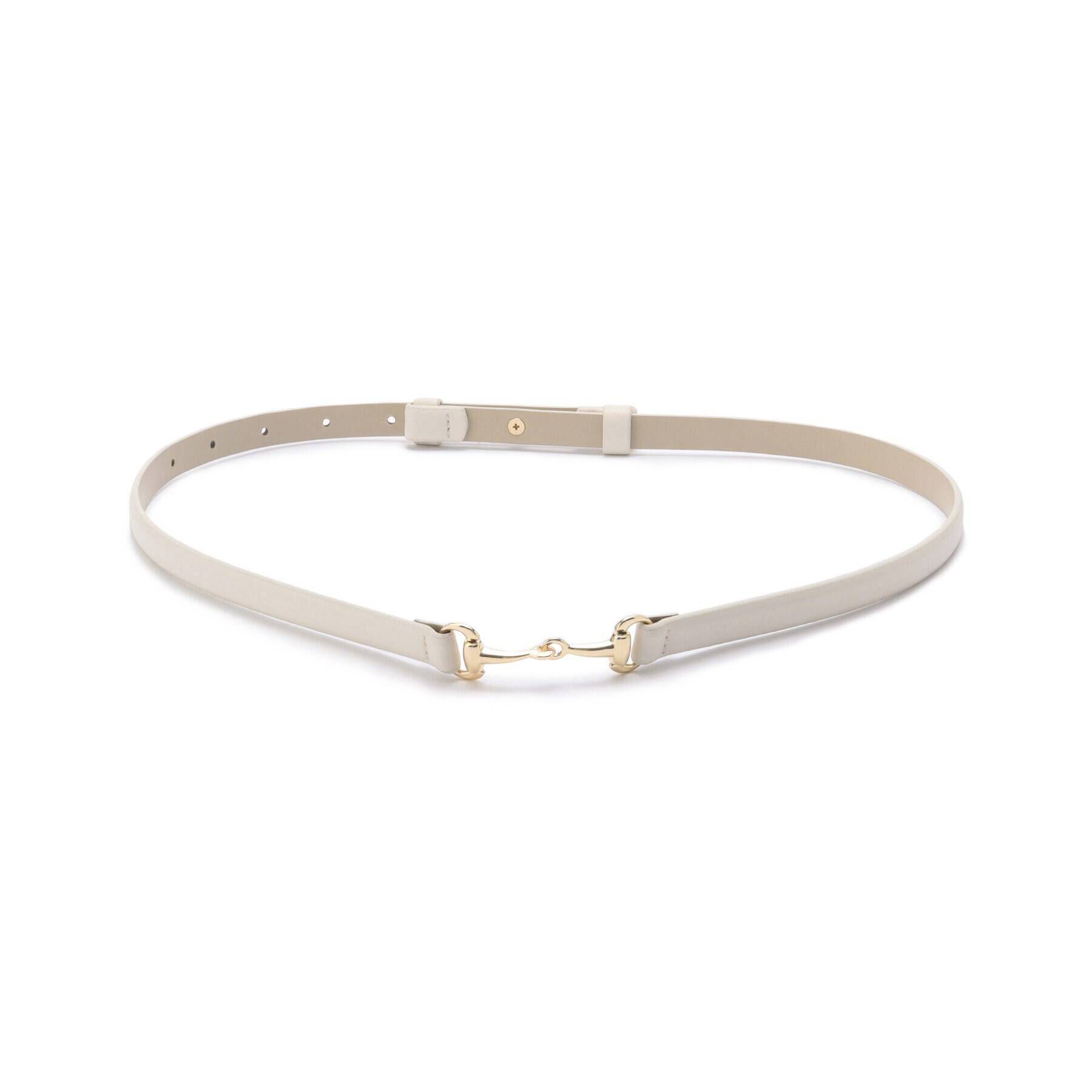 OPAQUE.CLIP「スライドベルト」|ベルト|オフホワイト(003