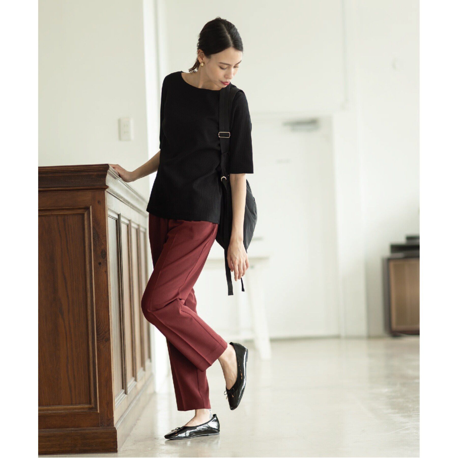 OPAQUE.CLIP「【定番】名品フラットバレエシューズ」|パンプス|