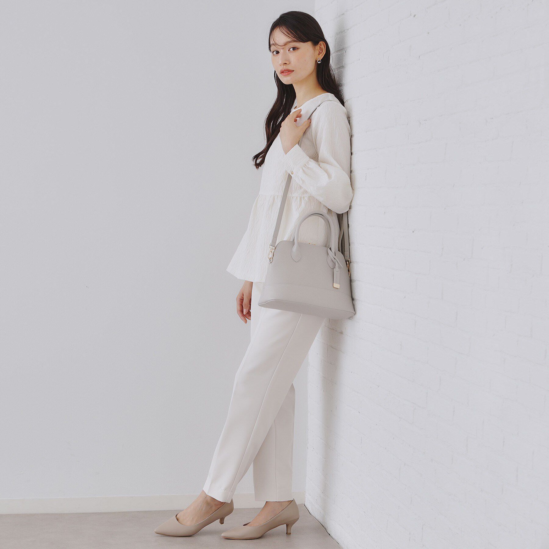 OPAQUE.CLIP「【2WAY/通勤・セレモニー対応】ブガッティバッグ」|ハンドバッグ|