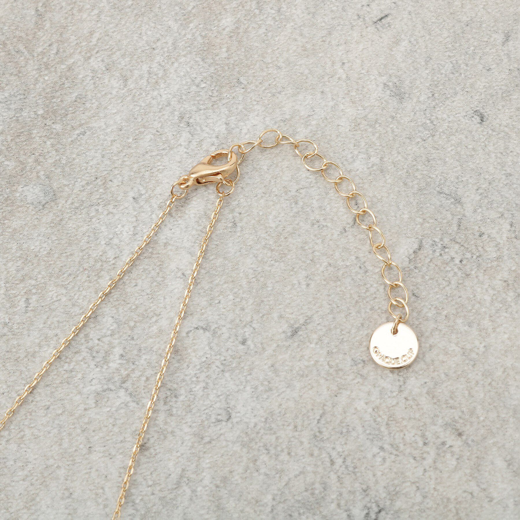 OPAQUE.CLIP「淡水パール&times;チェーンネックレス」|ネックレス|