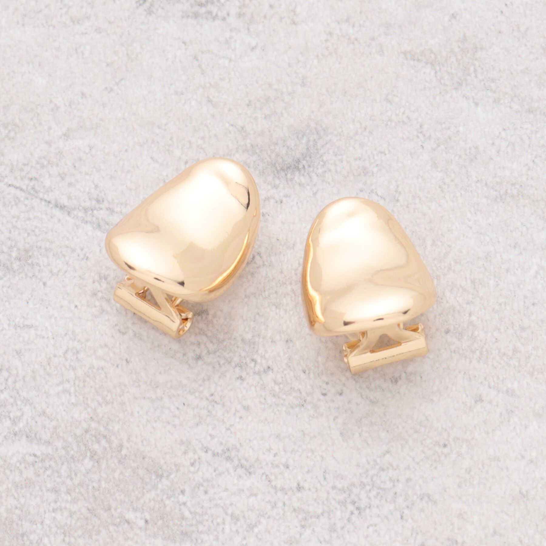 OPAQUE.CLIP「ビーンズメタルイヤリング」|イヤリング|ゴールド(007)