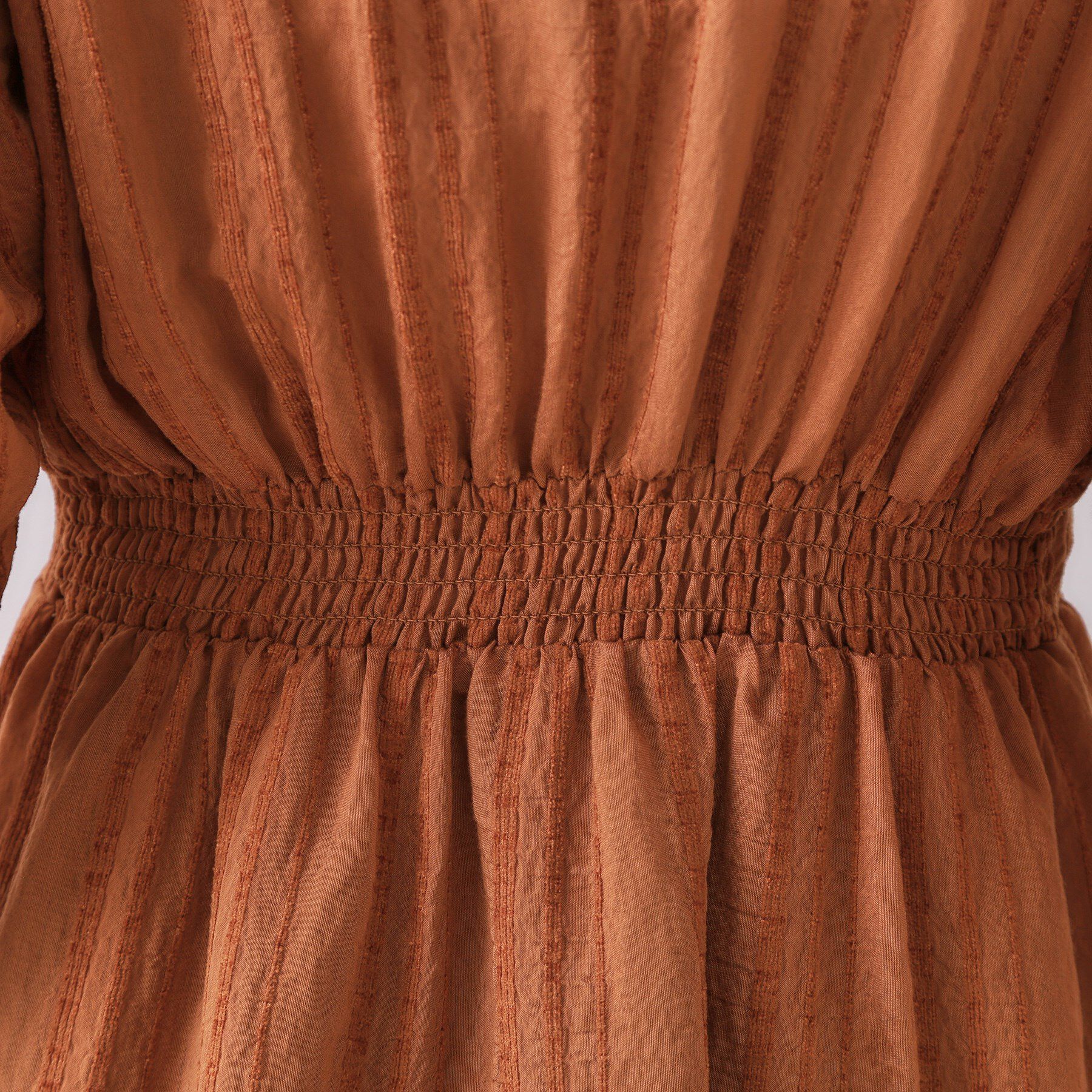 OPAQUE.CLIP「Vネックフィット＆フレアワンピース」|ワンピース|