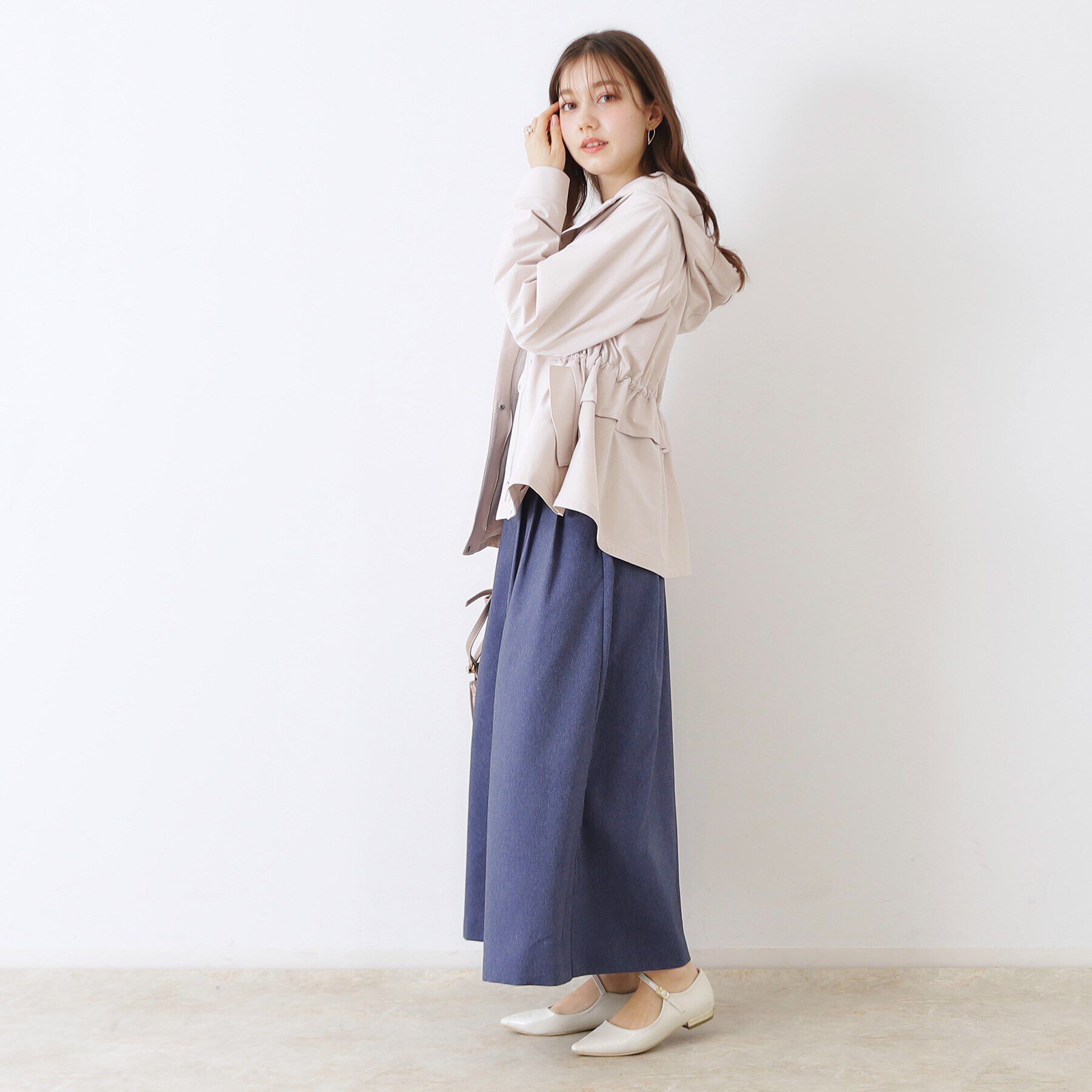 Couture broach「【UVカット・接触冷感・洗える】デイジーパルファムロンT」|Tシャツ・カットソー|